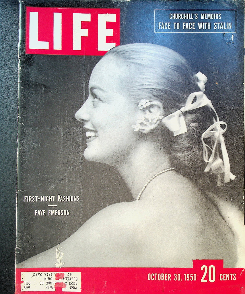 Life Magazine October 30 1950 Faye Emerson