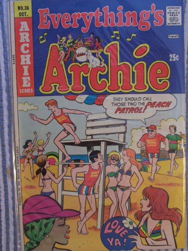 Everything's Archie Comic Book (When Safety is Your Bag!, 36)