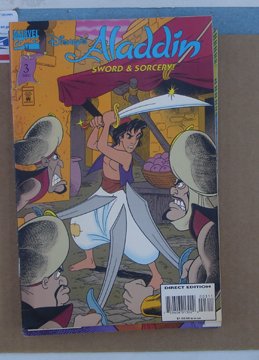 Disney`s Aladdin Comic Book From Marvel #3
