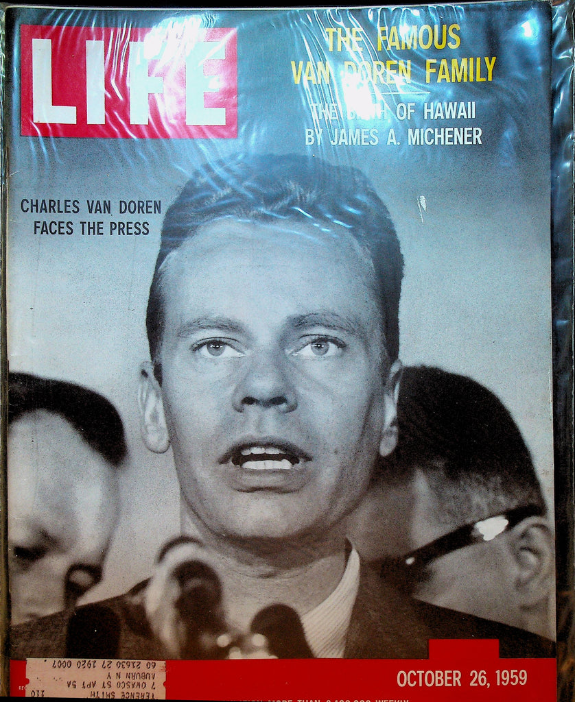 Life Magazine October 26 1959 Charles Van Doren