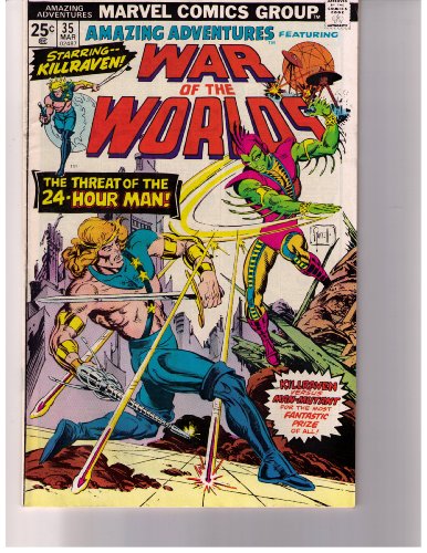 Amazing Adventures Featuring War of the Worlds No. 35 Mar 1976 (Stan Lee Presents: Killraven Warrior of the Worlds!, Vol. 1)