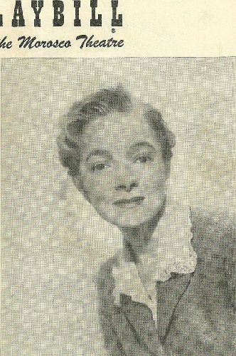 1952 Playbill- Mrs McThings (Helen Hayes, Ernest Borgnine)