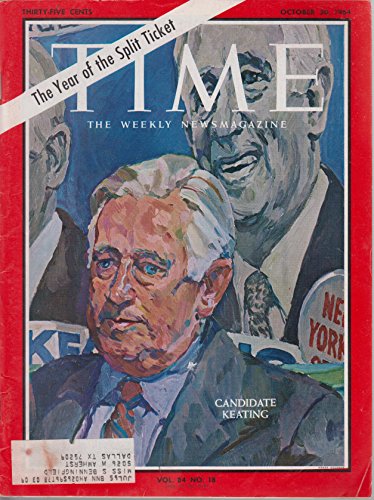 Time Magazine October 30 1964 Candidate Keating