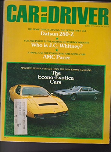 June 1975 Car and Driver Magazine