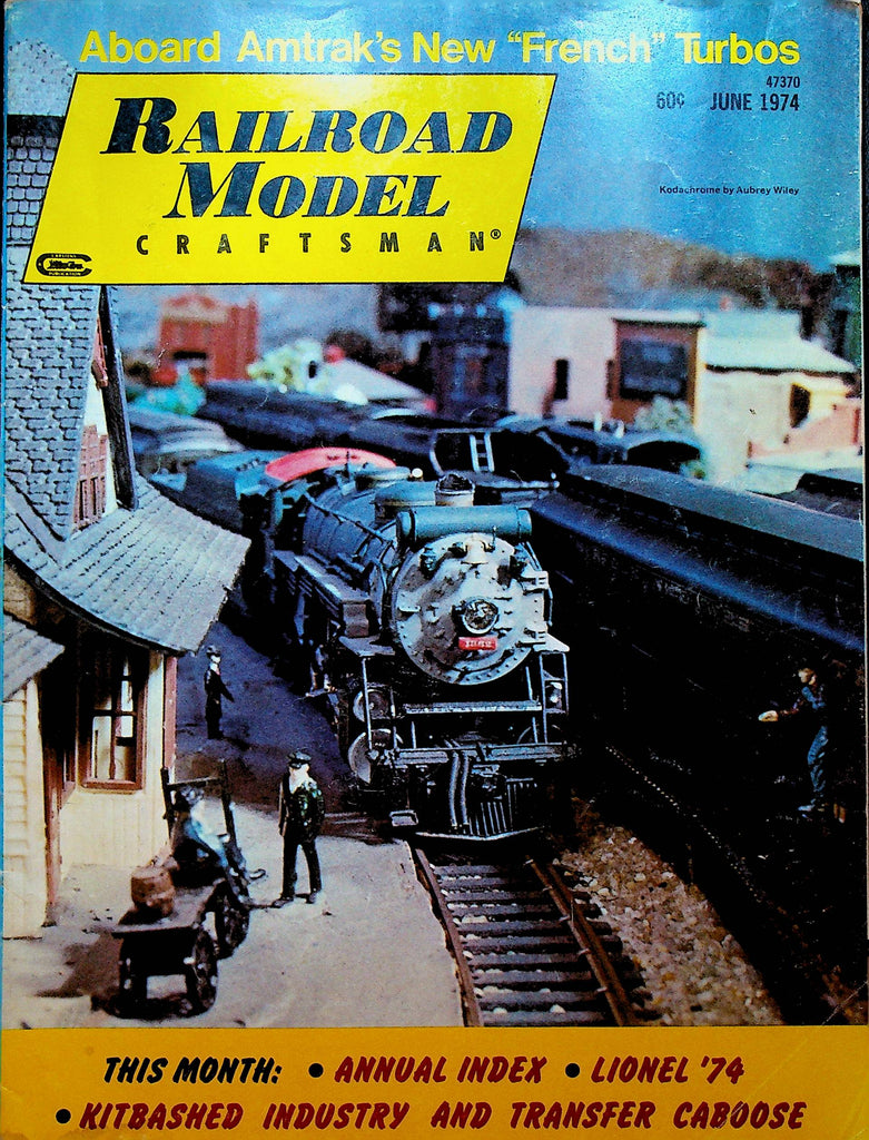 Railroad Model Craftsman Magazine June 1974