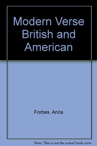 Modern Verse British and American