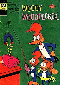 Walter Lantz Woody Woodpecker (1962 series) #151 WHITMAN