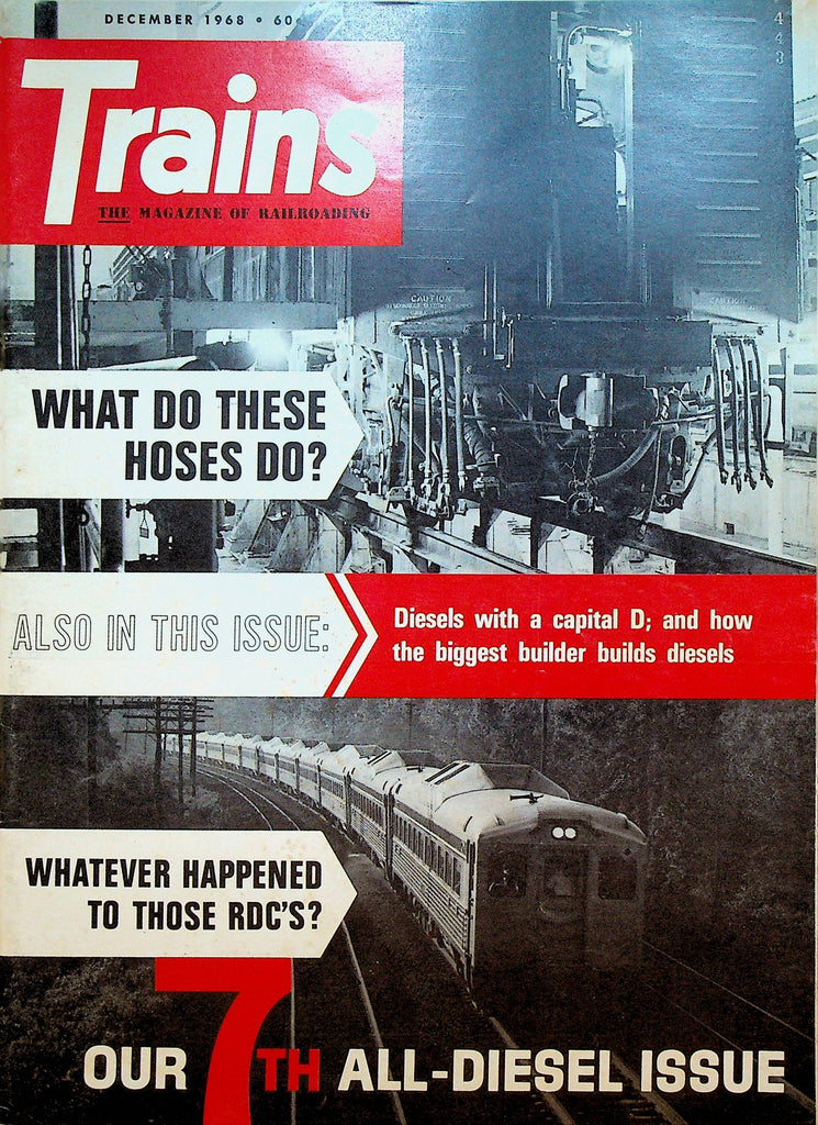 Trains Magazine December 1968
