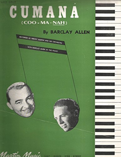 Cumana - Barclay Allen - Piano Solo