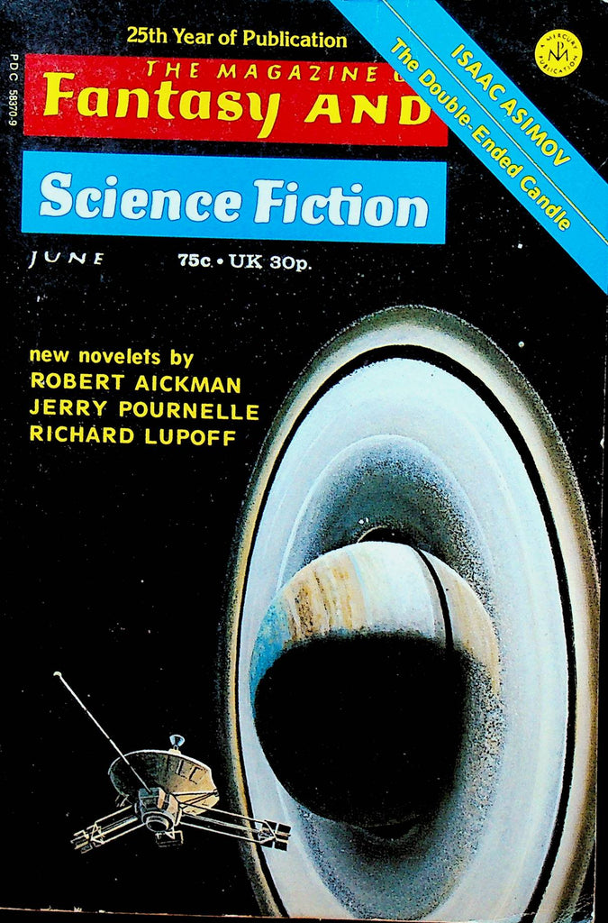 The Magazine of Fantasy and Science Fiction June 1974 Robert Aickman
