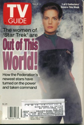 TV Guide November 8, 1997 Terry Farrell/Star Trek: Deep Space Nine Cover, Star Trek Voyager, Leah Remini/Fired Up