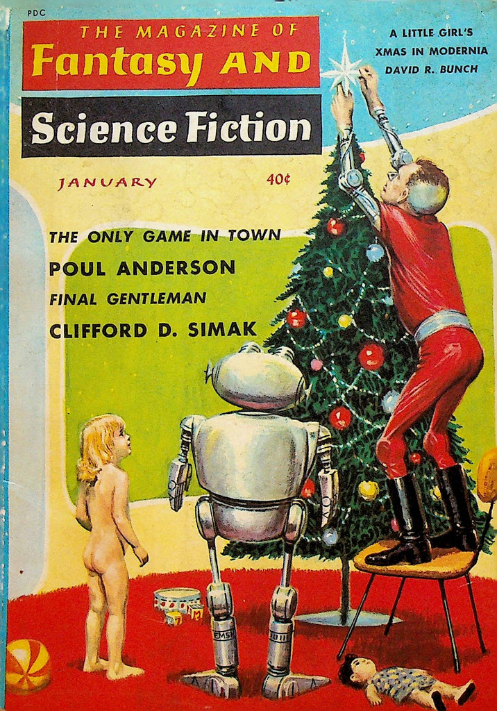Magazine of Fantasy & Science Fiction January 1960