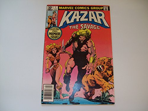 KAZAR THE SAVAGE #1 MARVEL COMICS 1981
