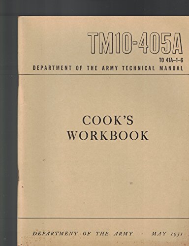 Cook's Workbook TM10-405A
