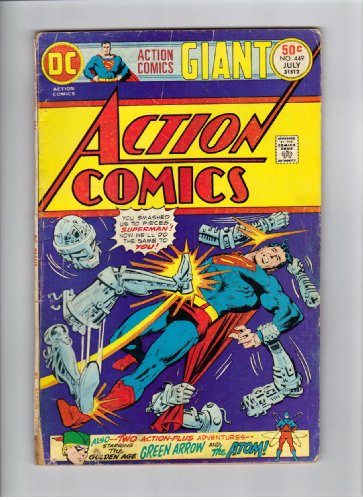 Action Comics No.449 July 31512 (1975)