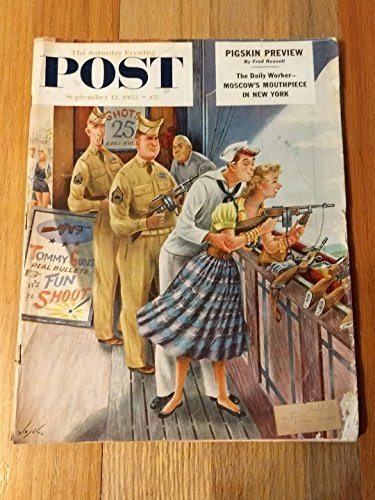 Saturday Evening Post September 12 1953 FOOTBALL RED CHINA