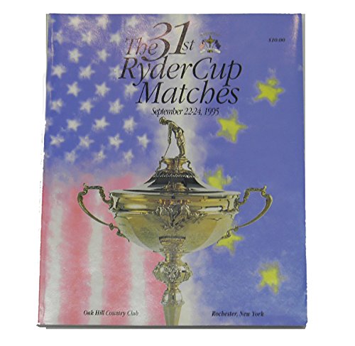 1995 31st Ryder Cup Matches Program