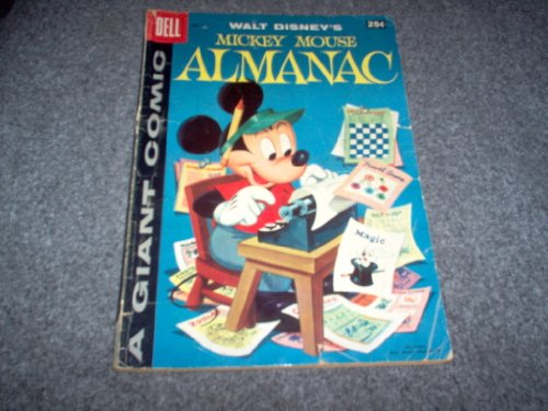 DELL GIANT COMICS MICKEY MOUSE ALMANAC # 1, 4.0 VG