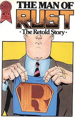 Man of Rust #1A FN ; Blackthorne comic book