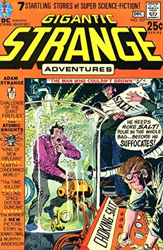 Strange Adventures #227, Dec. 1970. Adam Strange, Atomic Knights. Joe Kubert cover