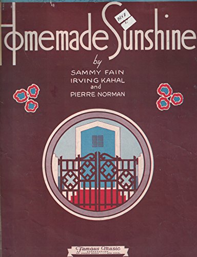 Homemade Sunshine Sheet Music