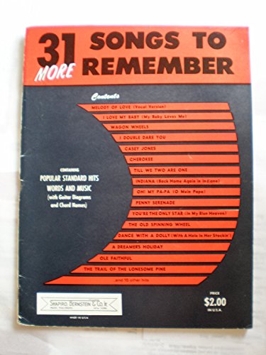 31 More Songs to Remember