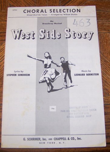 Choral Selection from West Side Story (S.A.T.B.)