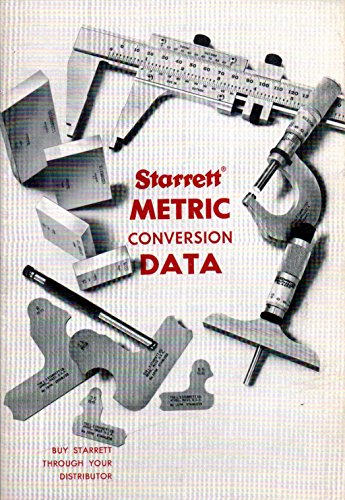Starrett Metric Conversion Data
