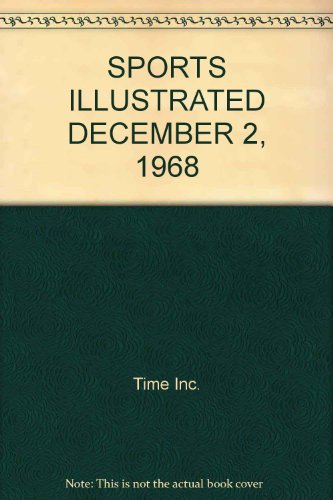 SPORTS ILLUSTRATED DECEMBER 2, 1968