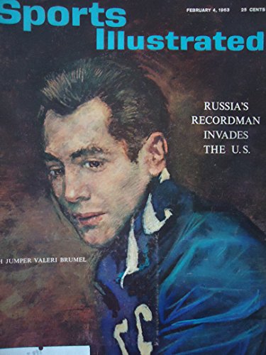 Sports Illustrated February 4 1963 - Valeri Brumel USSR Track