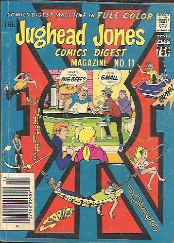 The Jughead Jones Comics Digest Magazine No .11 (in full color)