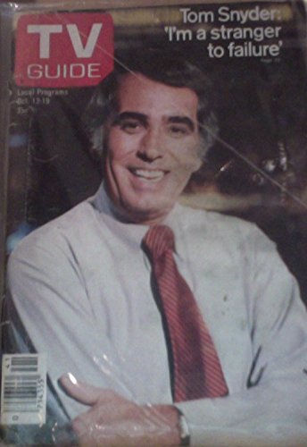 TV Guide October 13-19, 1979 Featuring Tom Snyder