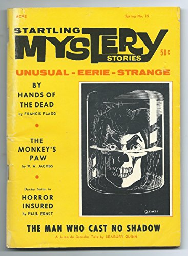 STARTLING MYSTERY Stories: Spring 1970, No. 15