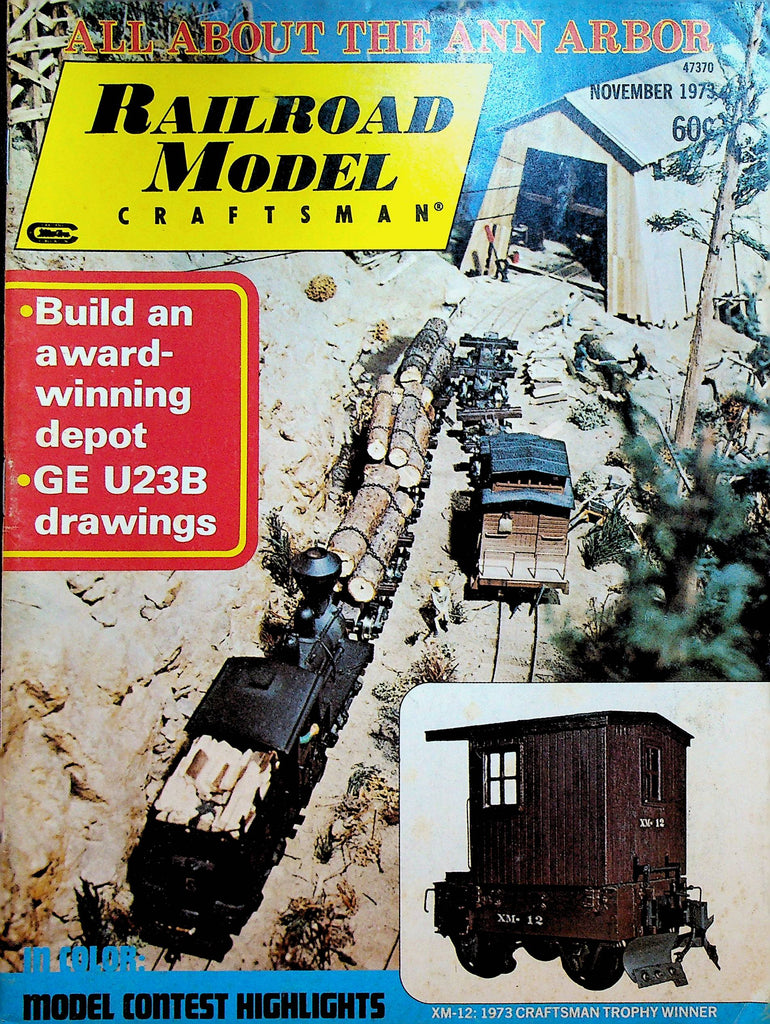 Railroad Model Craftsman Magazine November 1973