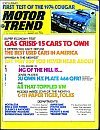 Motor Trend Magazine August 1973 (Super Economy Test Gas crisis-15 cars to own! 3 Offers you can't refuse The best used cars in America!)