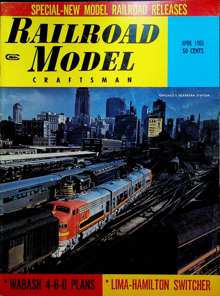 Railroad Model Craftsman Magazine April 1965