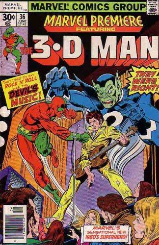 Marvel Premiere Featuring 3-D Man (Comic) June 1977. 36 (1)