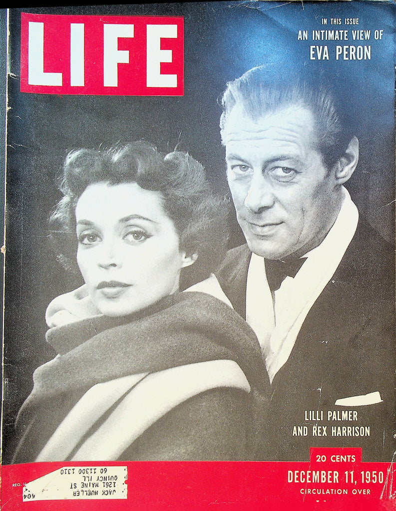 Life Magazine December 11 1950 Lilli Palmer Rex Harrison