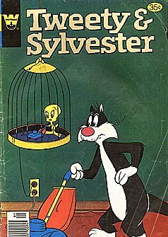 Tweety and Sylvester (1963 series) #89 WHITMAN
