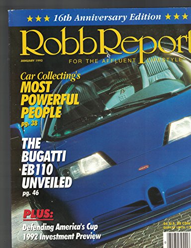 January 1992 Robb Report