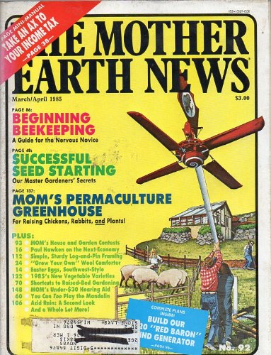 March/April 1985 The Mother Earth News #92