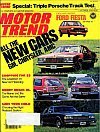 Motor Trend Magazine October 1976 (All the NEW CARS GM, Chrysler, AMC! Exclusive Report: FORD FIESTA!)