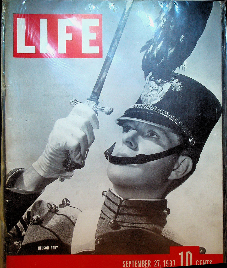 Life Magazine September 27 1937 Nelson Eddy