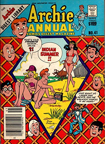 Archie Annual Comics Digest Magazine Nol. 41