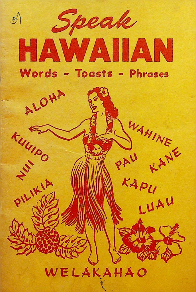 Speak Hawaiian Booklet