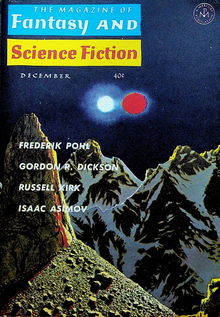 Magazine of Fantasy & Science Fiction December 1962