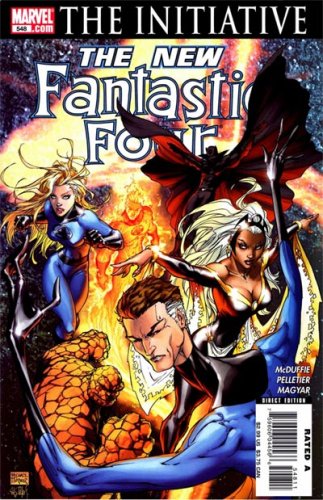 Fantastic Four #548 : Kind of an Expensive Test (The Initiative - Marvel Comics)