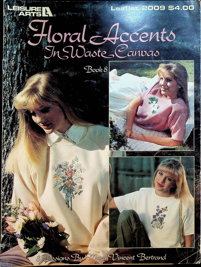 Floral Accents in Waste Canvas Book 8