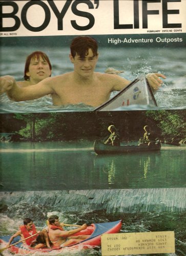 Boys Life February 1972 High Adventure Outposts, Jamboree, College Basketball, Stamps & Coins