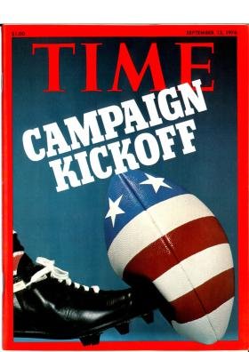 Time Magazine September 13 1976 Campaign Kickoff